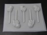 264sp Little Ponies II Chocolate or Hard Candy Lollipop Mold 264sp Little Ponies II Chocolate or Hard Candy Lollipop Mold